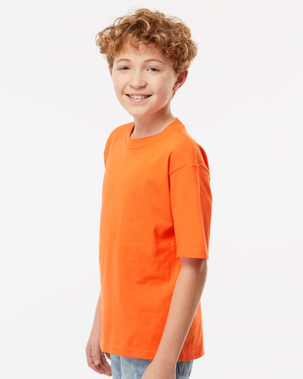12 Pack : M&O® Youth Gold Soft Touch Half Crewneck Short SleeveT-Shirt